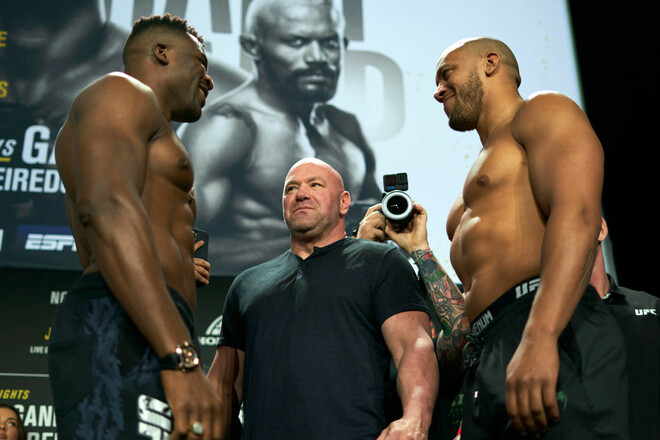 UFC 270: Франсіс Нганну – Сіріл Ган. Дивитися онлайн. LIVE трансляція