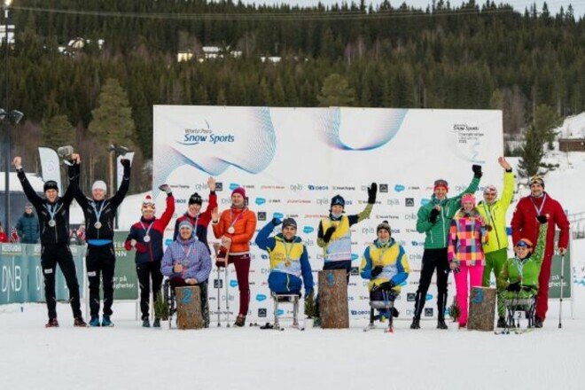 Лыжные гонки. Украинские паралимпийцы завоевали золото чемпионата мира