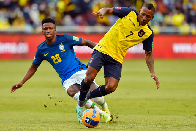 Еквадор – Бразилія – 1:1. Багато вилучень. Відео голів та огляд матчу