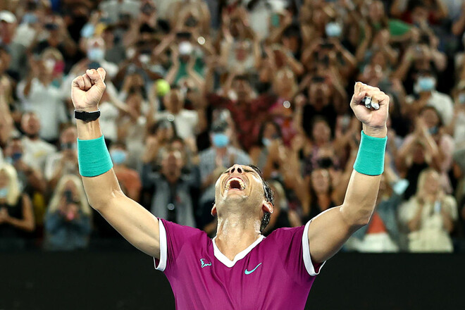 Надаль обошел Федерера и Джоковича по количеству титулов Grand Slam