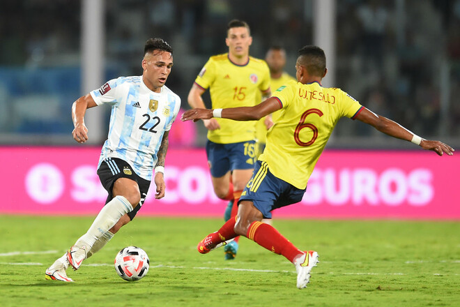 Аргентина – Колумбия – 1:0. Гол Лаутаро Мартинеса. Видео гола и обзор матча