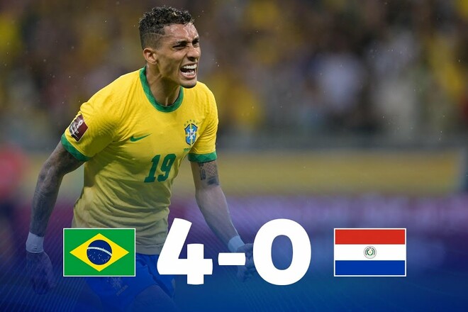Бразилия – Парагвай – 4:0. Покуражились. Видео голов и обзор матча