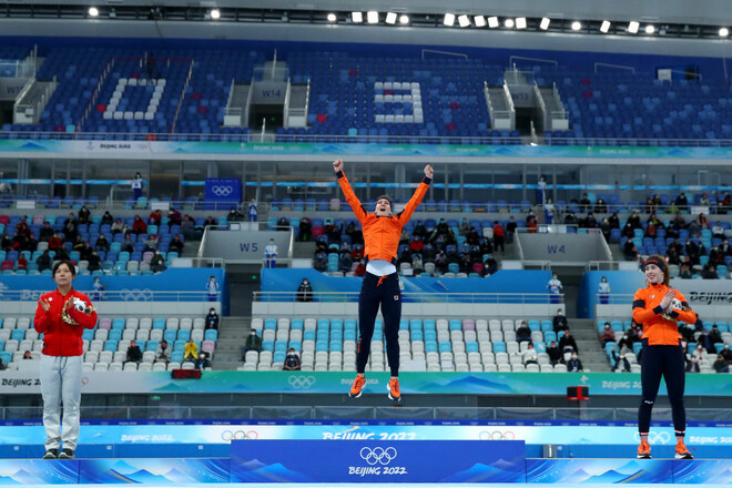 Нидерландка Ирен Вюст выиграла 12-ю медаль на зимних Олимпиадах