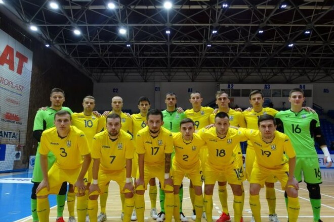 Стал известен состав сборной Украины по футзалу на матчи с Испанией