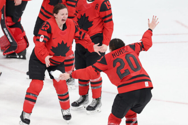 Хоккей на Олимпиаде. Женская сборная Канады снова выиграла золото