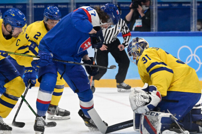 Хокей на Олімпіаді. Словаччина розгромила Швецію та виграла бронзу