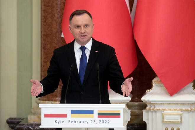Президент Польщі підтримав бойкот матчу із Росією