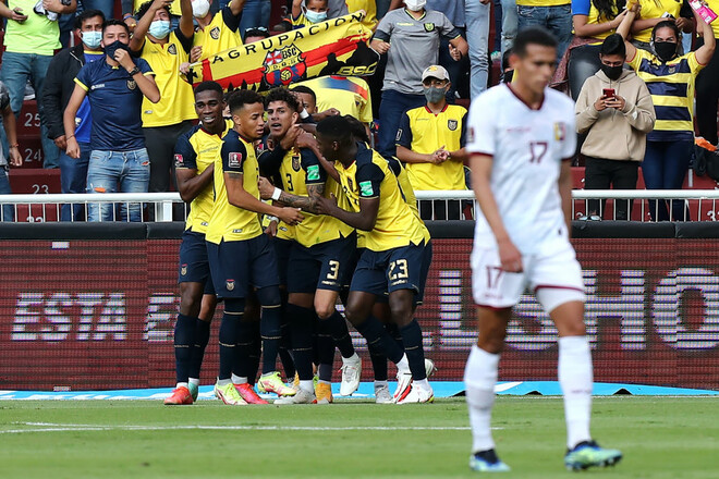 Эквадор выиграл у Венесуэлы в квалификации ЧМ-2022