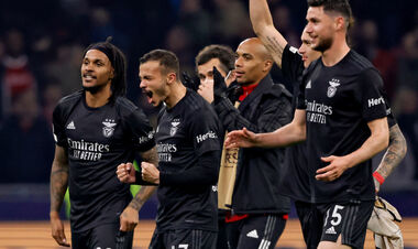 Аякс – Бенфіка – 0:1. Яремчук – у чвертьфіналі ЛЧ. Відео голу та огляд