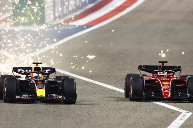 Леклер выиграл Гран-при Бахрейна, дубль Феррари