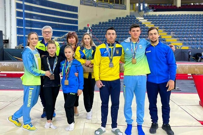 Українські гімнасти вибороли чотири медалі на етапі Кубку світу в Єгипті