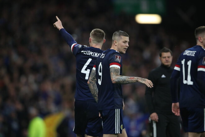 Шотландия обыграла Молдову и вышла в плей-офф квалификации ЧМ-2022