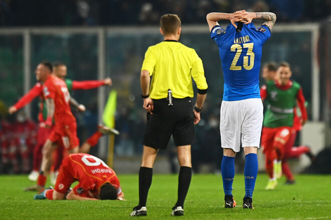 Збірна Італії вдруге поспіль не кваліфікувалася на чемпіонат світу