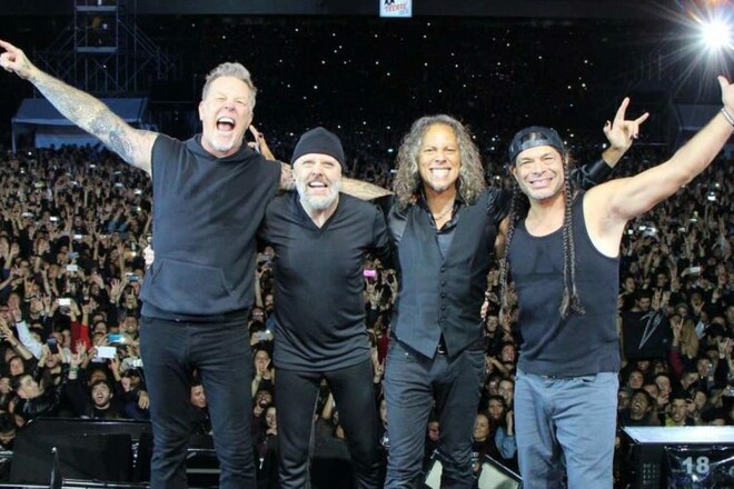 Легендарна Metallica відкрила збір коштів на підтримку України