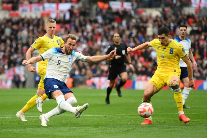 Поражение на Уэмбли. Украина проиграла Англии в квалификации Евро-2024
