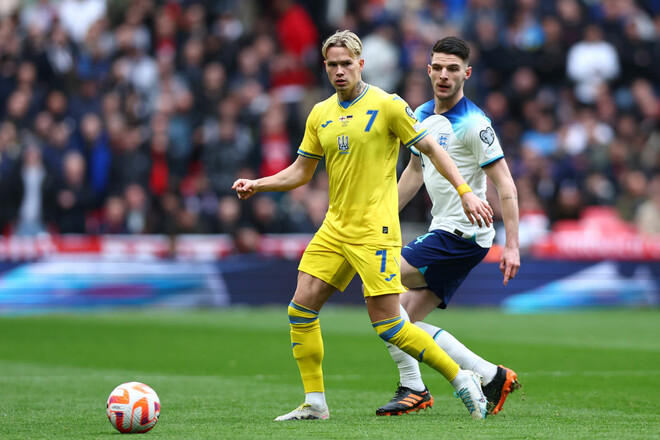 Англия входит в тройку самых неудобных соперников сборной Украины