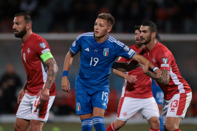 Италия обыграла Мальту и вышла на второе место в группе C