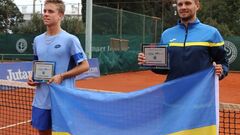 Українські тенісисти виграли парний трофей у Хорватії