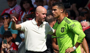 Названо ймовірну причину конфлікту Роналду з тен Хагом