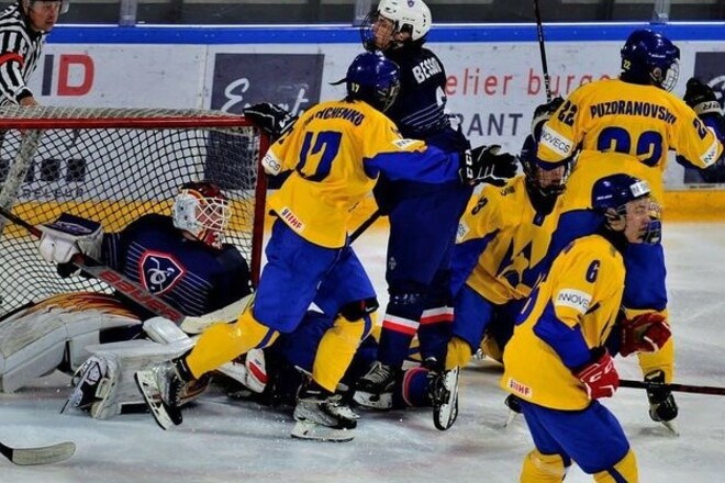ЧМ по хоккею. Украина U-18 проиграла Дании