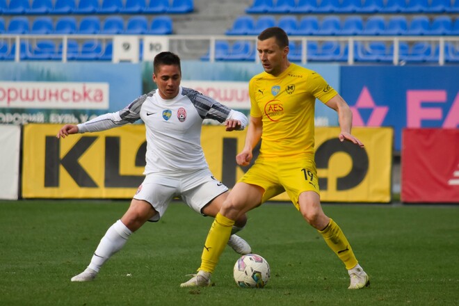 Андрей Ткачук провел 250-й матч в чемпионатах Украины