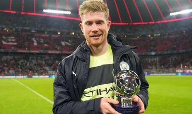Де Брюйне – гравець тижня в Лізі чемпіонів