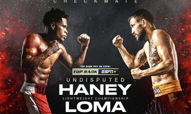 Где смотреть онлайн бой Девин Хейни – Василий Ломаченко