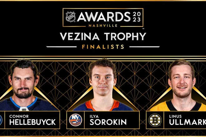 Визначено претендентів на звання найкращого воротаря сезону НХЛ