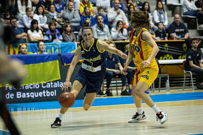 Женская сборная Украины уступила в товарищеском матче в Испании