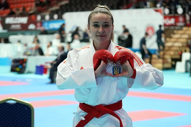 Терлюга завоевала золото на этапе Премьер-лиги по карате в Рабате