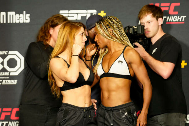 UFC: Маккензи Дерн – Анджела Хилл. Смотреть онлайн. LIVE трансляция