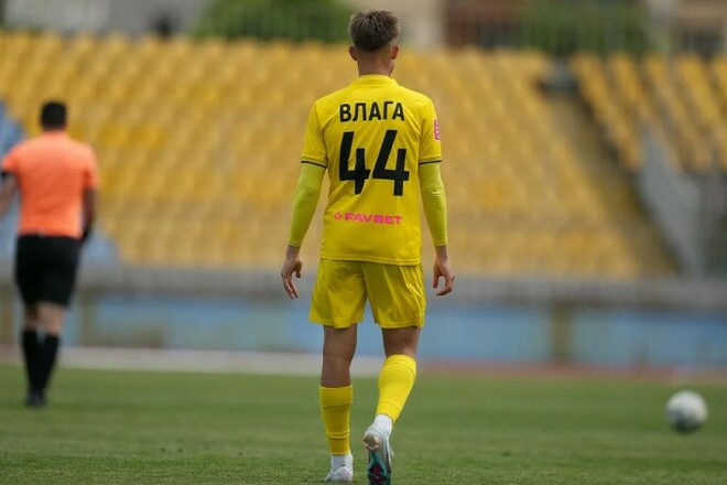 Кирилл Влага стал самым молодым игроком основного состава в УПЛ-2022/23