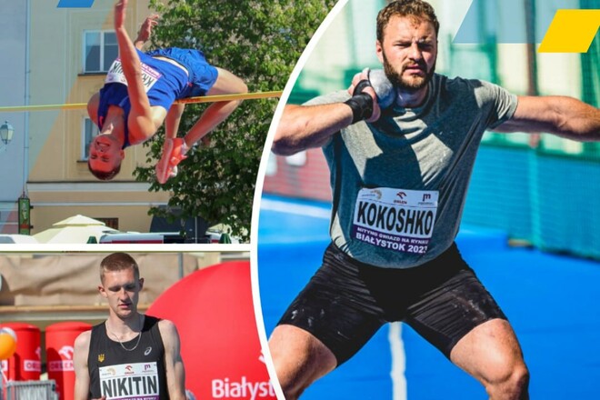 Три медали завоевали украинские легкоатлеты на челленджере в Польше