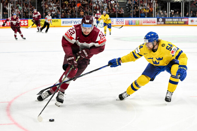 ЧМ по хоккею. Латвия сенсационно бьет Швецию, Канада обыграла Финляндию