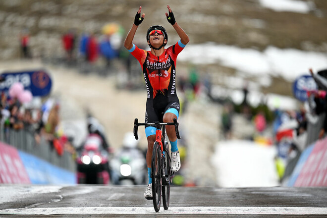 Джиро д’Италия. Буитраго выиграл королевский горный этап