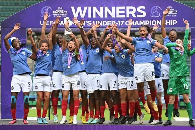 Франция одолела Испанию в финале и выиграла женский Евро-2023 WU-17