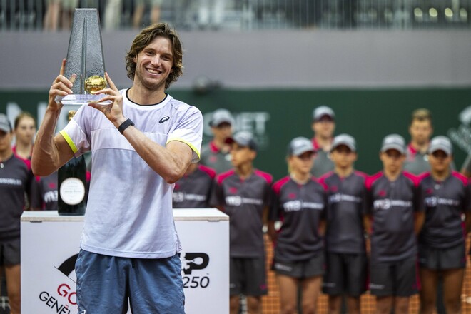 Чилієць, який був усунений від тенісу через допінг, виграв трофей у Женеві