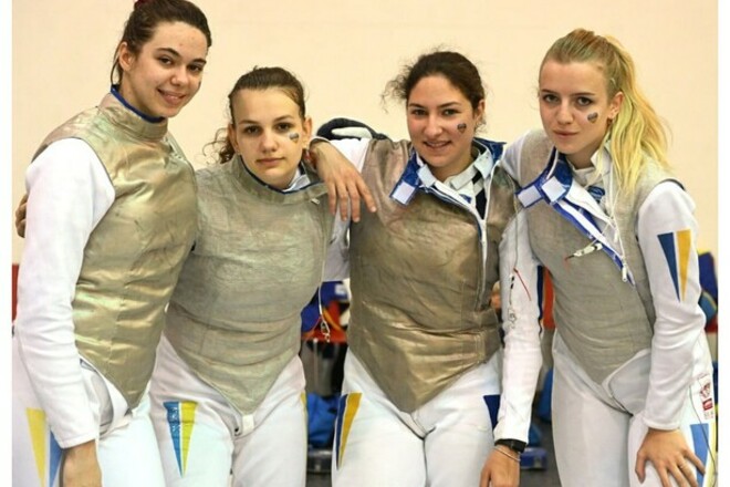Збірна України з фехтування посіла 3 місце у медальному заліку ЧЄ U-23