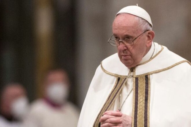 Папа Римський: «Війну в Україні не вирішити інфантильною логікою зброї»