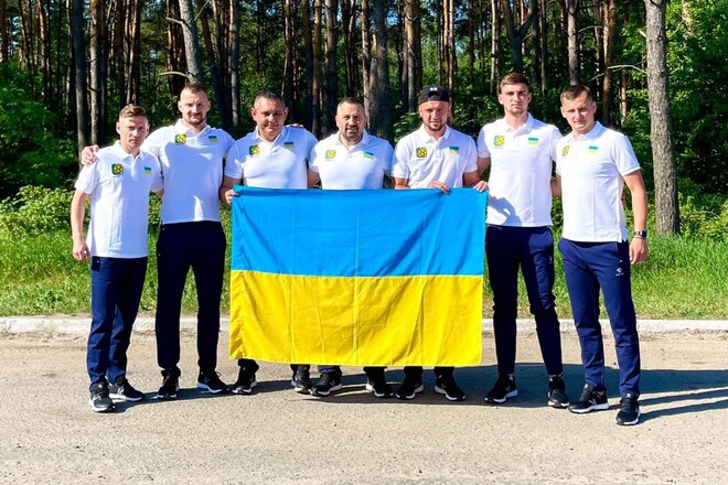 Сборная Украины отправилась на чемпионат мира в Германию