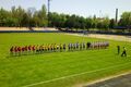 ФОТО. Футбольный стадион в Новой Каховке полностью затопило