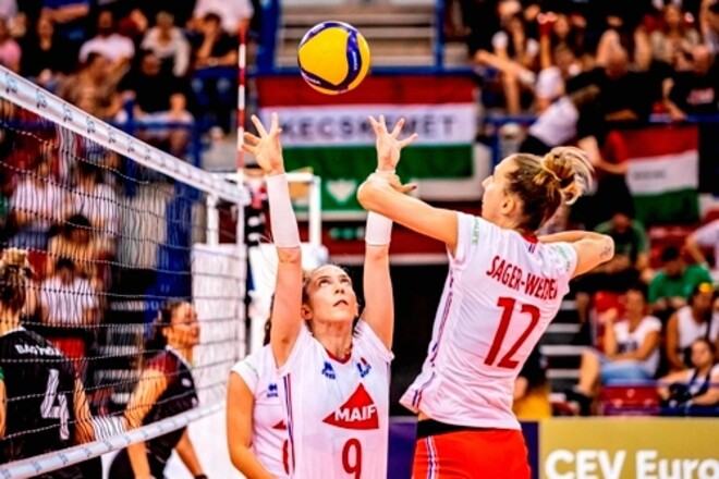 Женская сборная Франции приблизилась к Украине в Золотой Евролиге