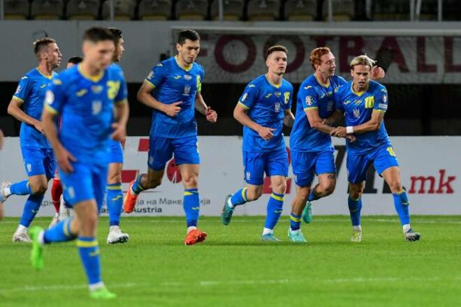 Шевченко дал оценку победе сборной Украины над командой Северной Македонии