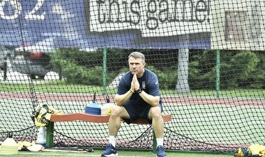 Ребров визначив стартовий склад України на матч відбору Євро-2024