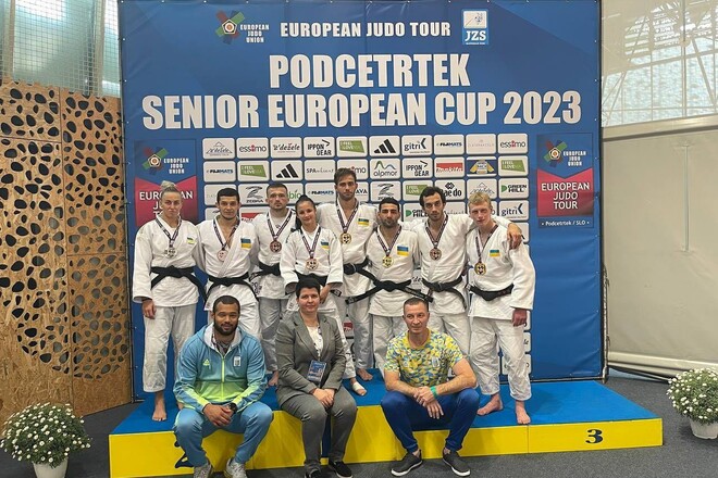 Українські дзюдоїсти завоювали 13 медалей на Кубку Європи у Словенії