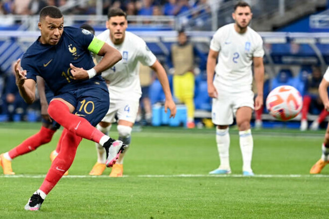 Франция – Греция – 1:0. Мбаппе забил с пенальти. Видео гола и обзор матча