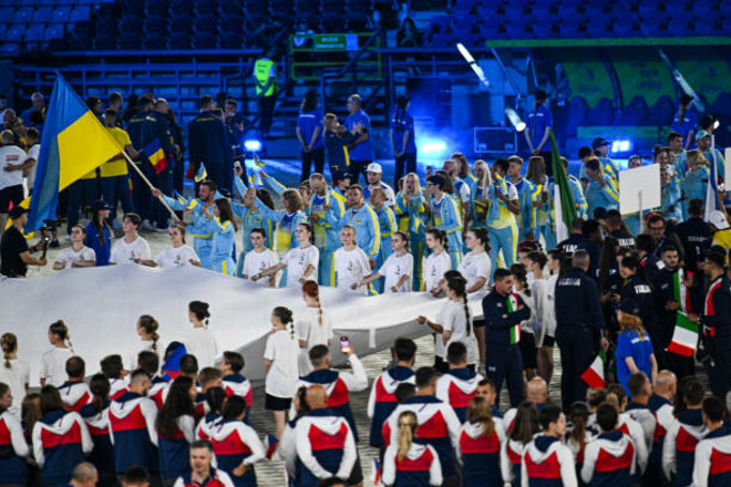 ФОТО. Парад украинцев. В Кракове торжественно открыты Европейские игры