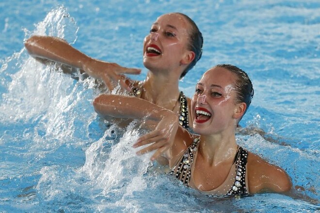 Артистическое плавание. Украинки завоевали серебро на Европейских Играх