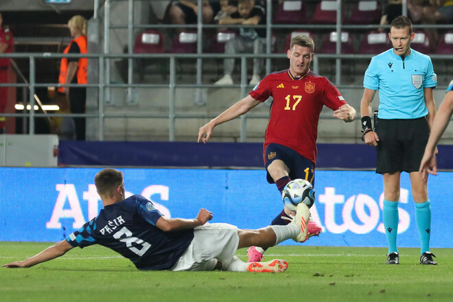 Евро U-21. Испания благодаря голу на 1-й минуте обыграла Хорватию
