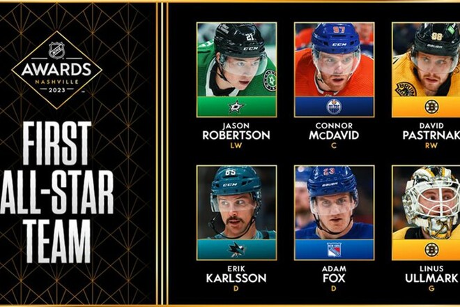 НХЛ визначила збірну найкращих гравців сезону